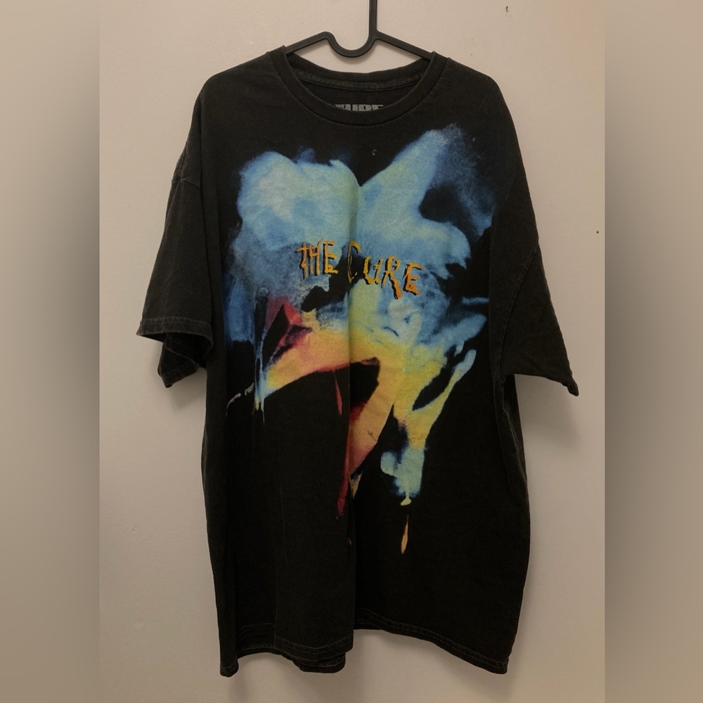 urban outfitters the cure band tee